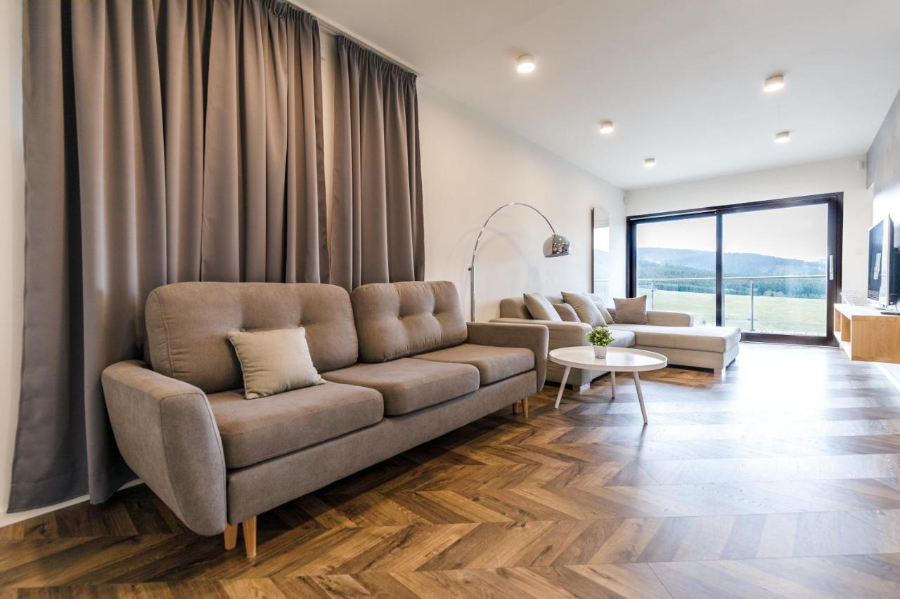 Mountain View Apartment By Mountain Ways Loučná pod Klínovcem Eksteriør bilde
